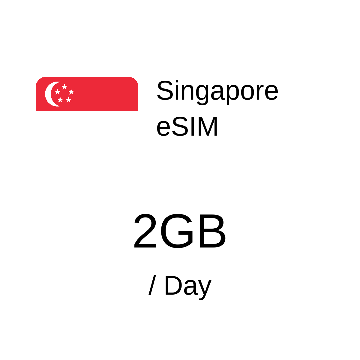 Singapore eSIM - 2GB / Day